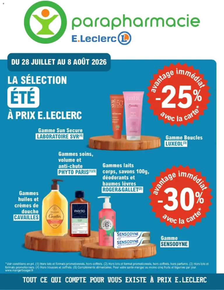 Catalogue E.Leclerc du 28/07/2026 Nouveau