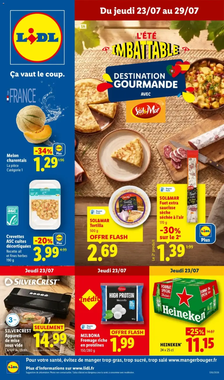 Catalogue LIDL du 23/07/2026