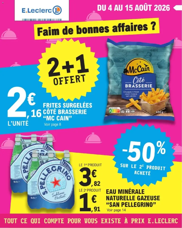 Catalogue E.Leclerc du 04/08/2026 Nouveau
