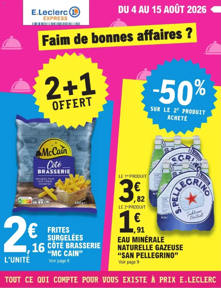Catalogue E.Leclerc du 04/08/2026 Nouveau