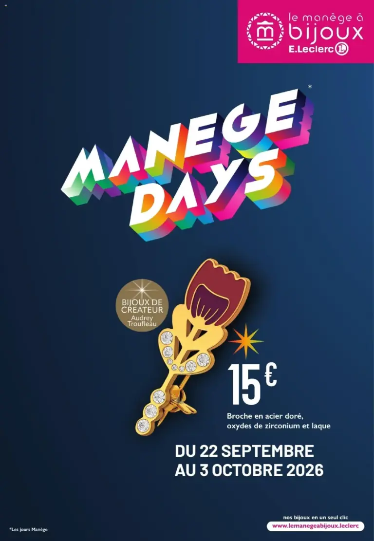 Catalogue E.Leclerc du 22/09/2026 Nouveau
