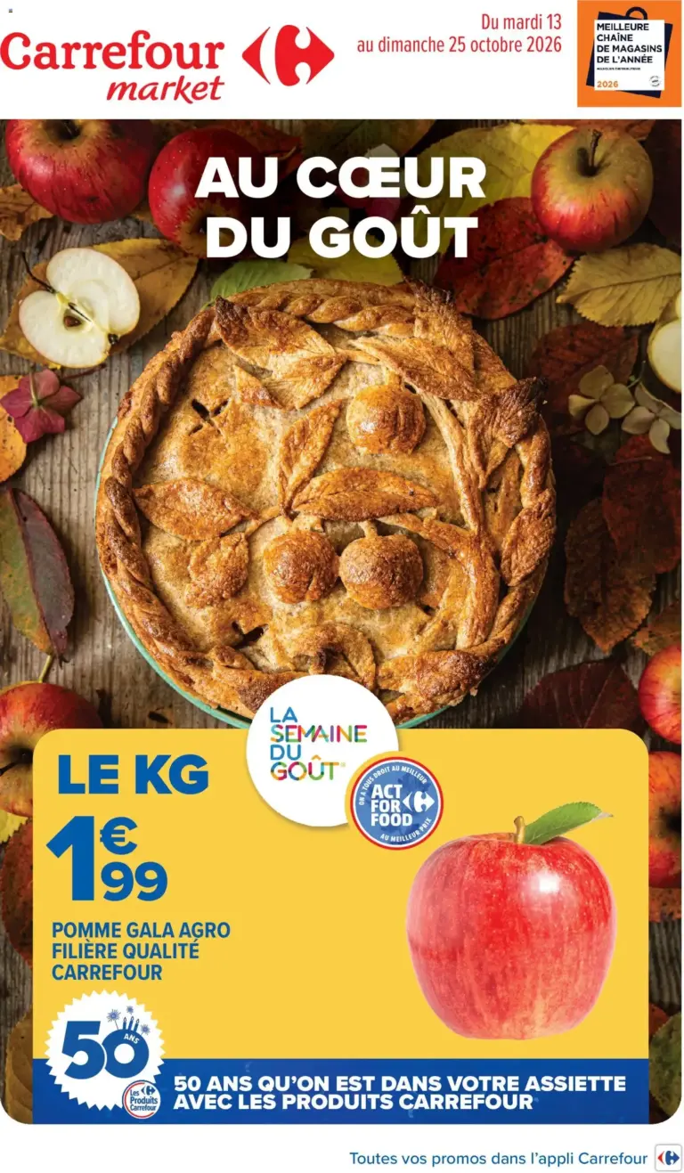 Carrefour Market catalogue du 13/10/2026 au 25/10/2026