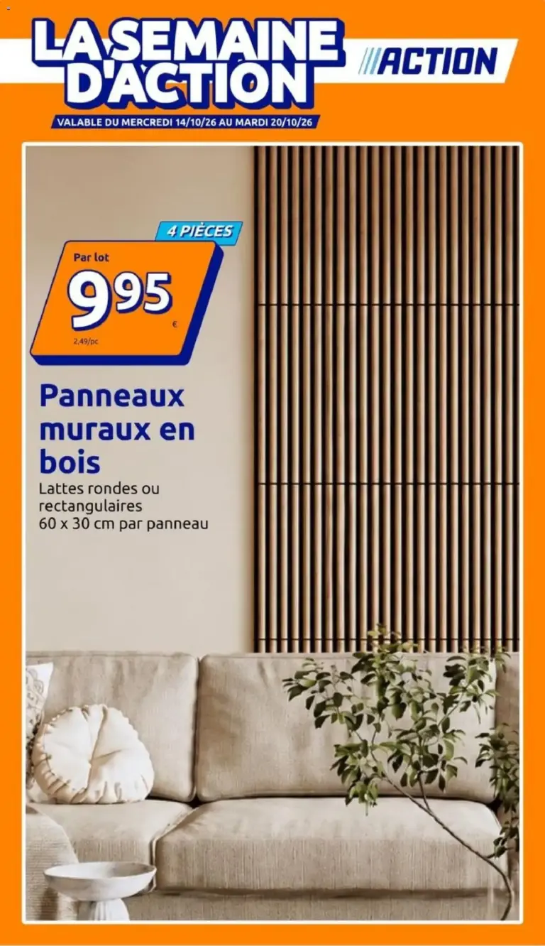 Action catalogue du 14/10/2026 au 20/10/2026