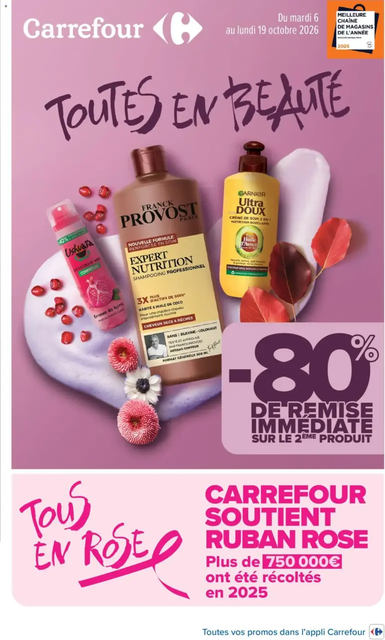 Carrefour Toutes en beauté du 06/10/2026 au 19/10/2026